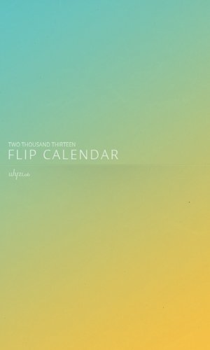 download Flip calendar + widget apk